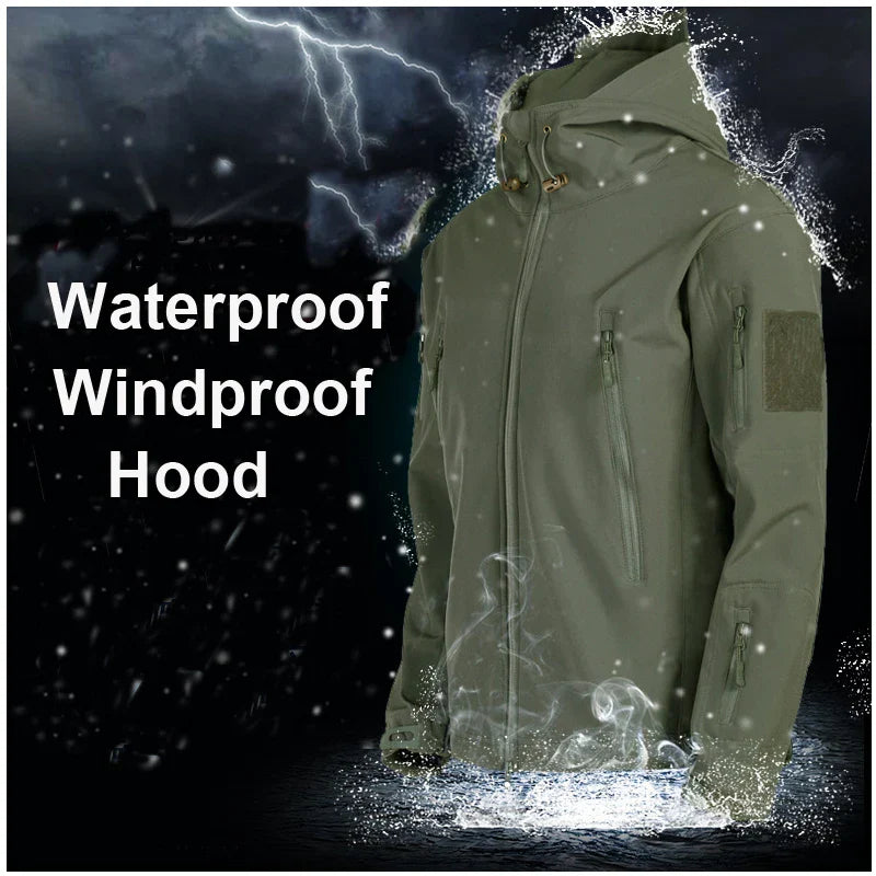 NordTrek Hombre Softshell Fleece Jas - Imperméable &amp; Ademend Outdoor