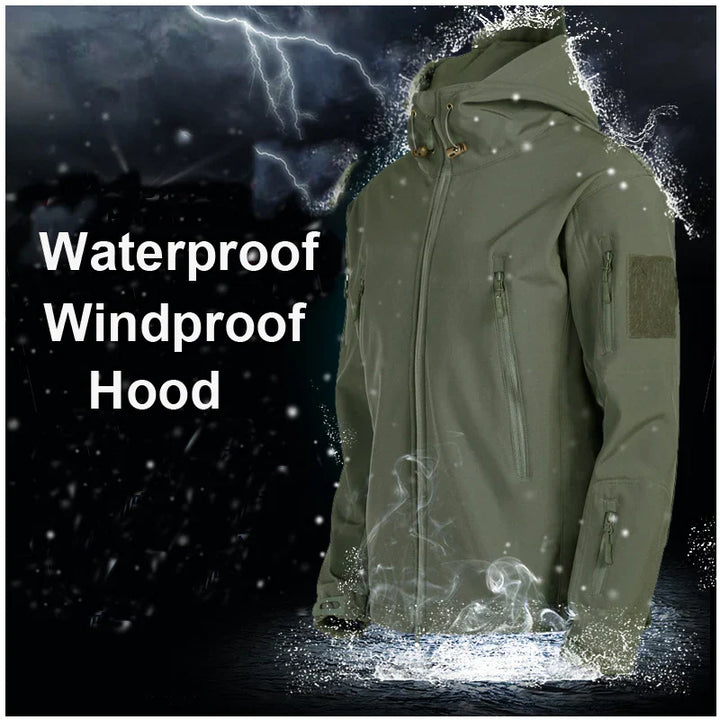 NordTrek Hombre Softshell Fleece Jas - Imperméable &amp; Ademend Outdoor