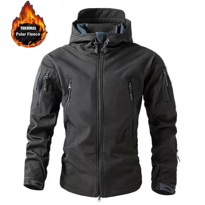 NordTrek Hombre Softshell Fleece Jas - Imperméable &amp; Ademend Outdoor