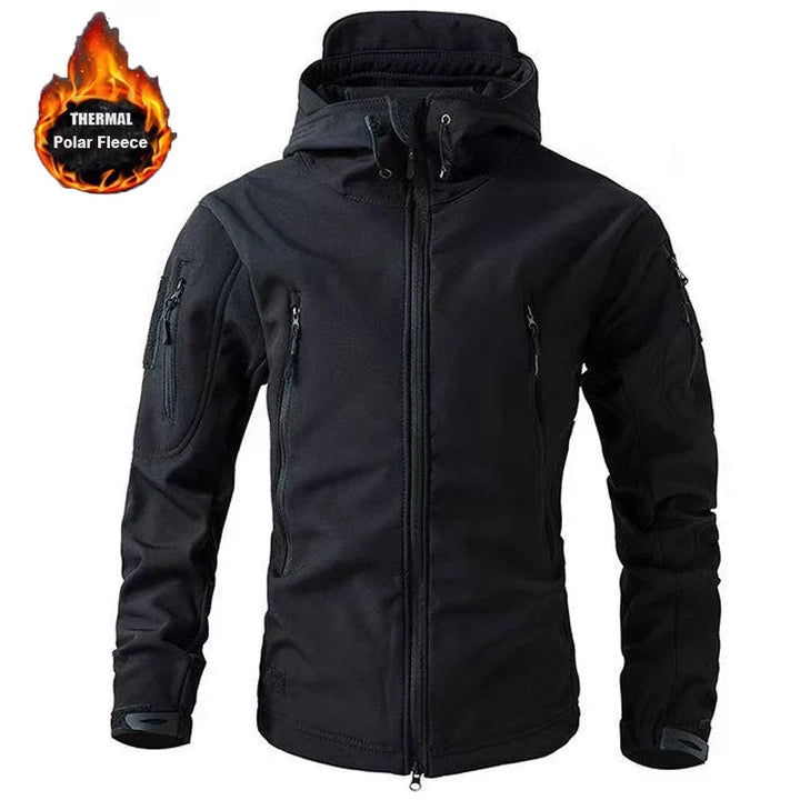 NordTrek Hombre Softshell Fleece Jas - Imperméable &amp; Ademend Outdoor