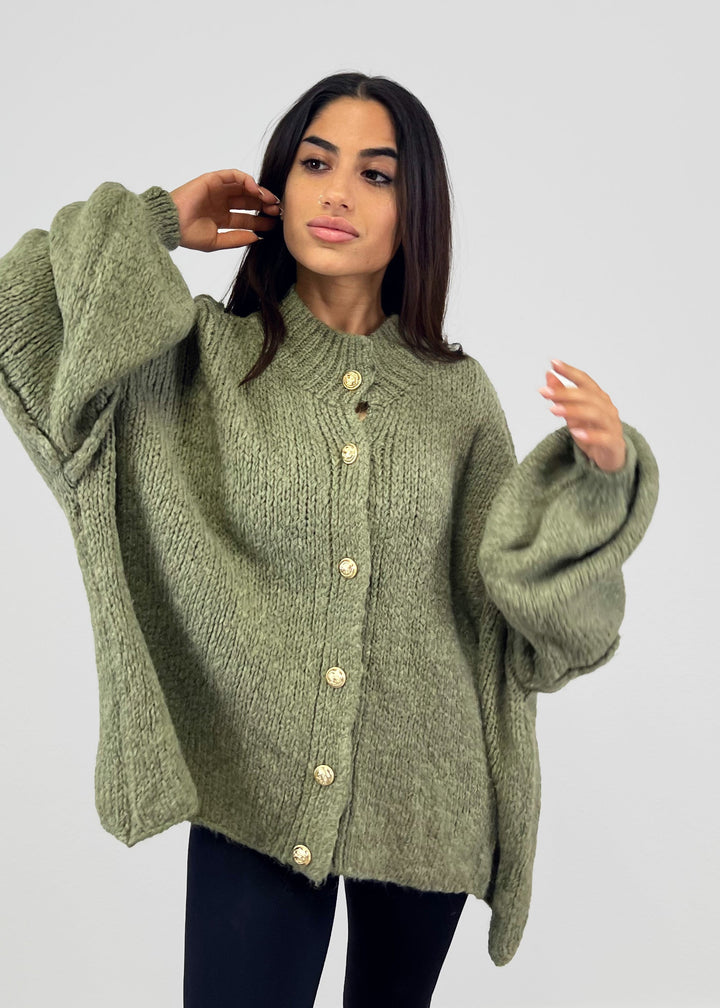 Oversize Strickjacke