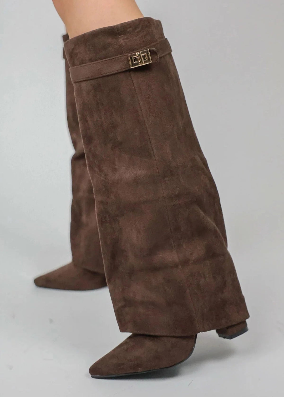Elvira Damenstiefeletten | Elegante Boots mit Plateausohle, Blockabsatz & Reißverschluss