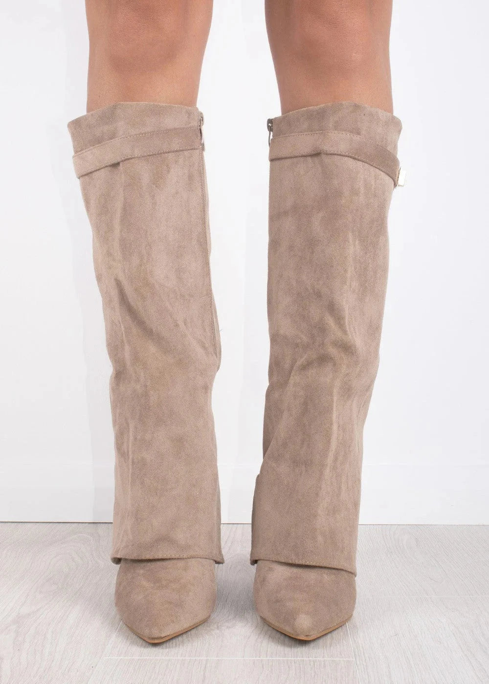 Elvira Damenstiefeletten | Elegante Boots mit Plateausohle, Blockabsatz & Reißverschluss