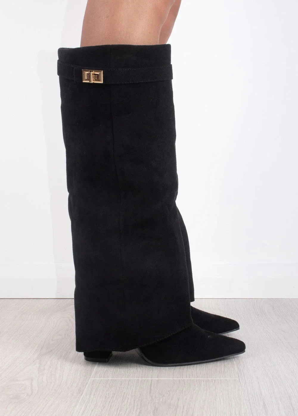 Elvira Damenstiefeletten | Elegante Boots mit Plateausohle, Blockabsatz & Reißverschluss