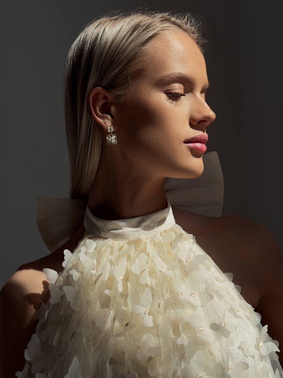 Schmetterlingskleid für Frauen | Verspieltes und elegantes Sommerkleid mit Schmetterlingsdruck und bequemer Passform