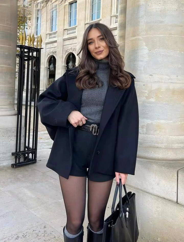 Jazzy | Manteau oversized en laine