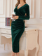 Joelle Schickes Samtkleid | Zeitlose Eleganz für jeden Anlass