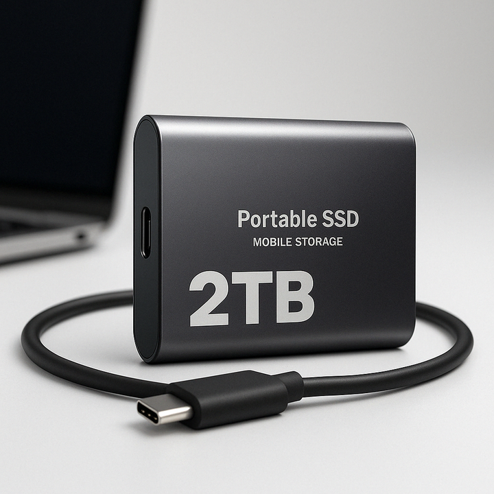 Externe High-Speed-SSD | Schneller und zuverlässiger tragbarer Speicher