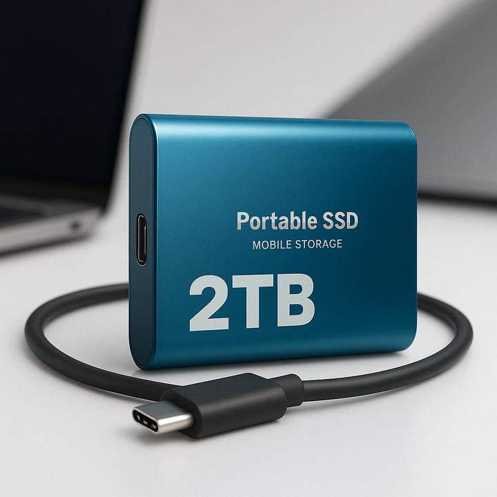 Externe High-Speed-SSD | Schneller und zuverlässiger tragbarer Speicher