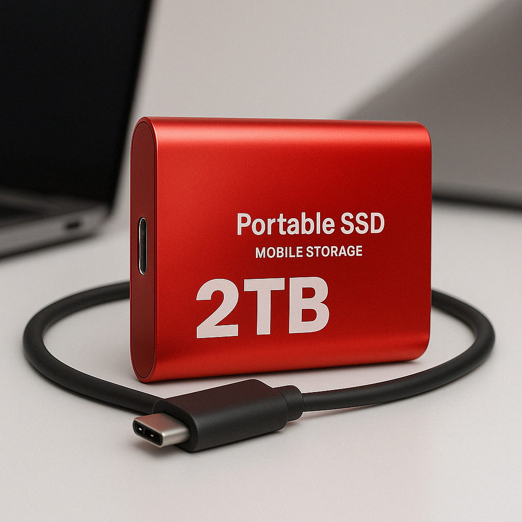 Externe High-Speed-SSD | Schneller und zuverlässiger tragbarer Speicher