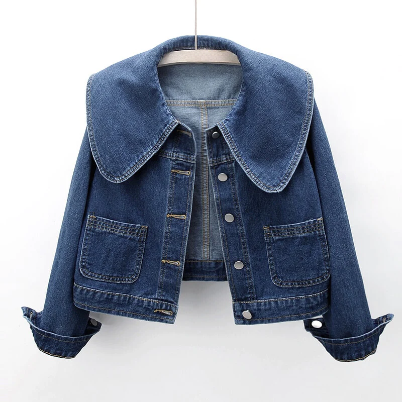 Aimée Kurze Jeansjacke für Damen | Eleganz und Vielseitigkeit für den Alltag