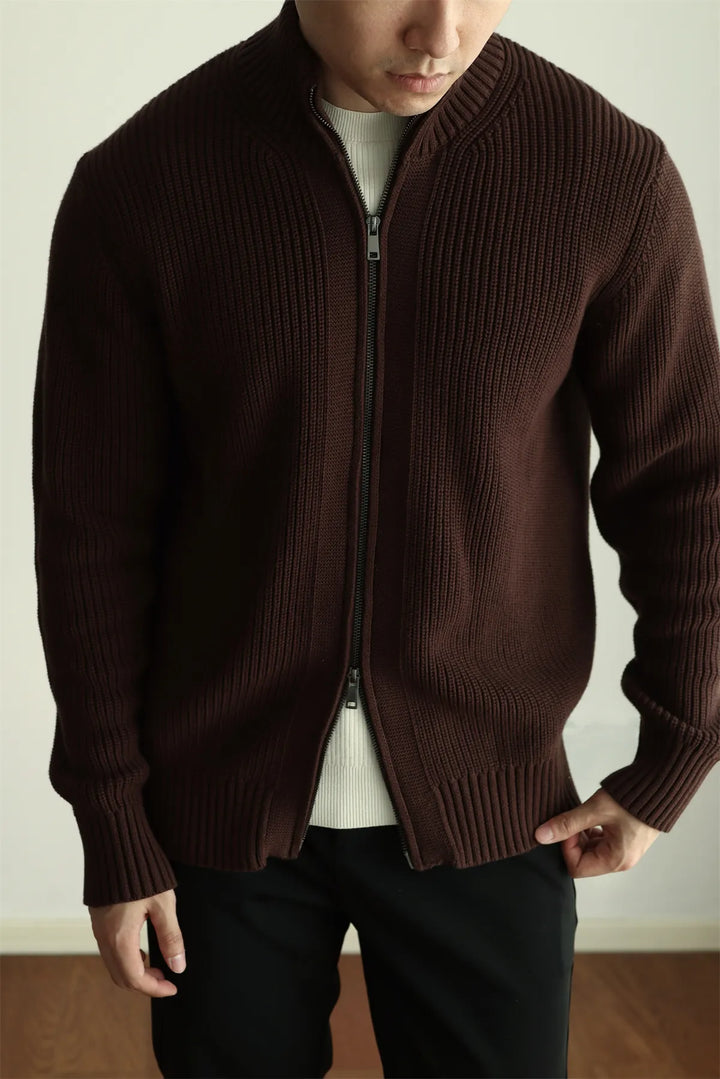 Jackson Herren Dual-Zip Strickjacke | Vielseitig & Funktional