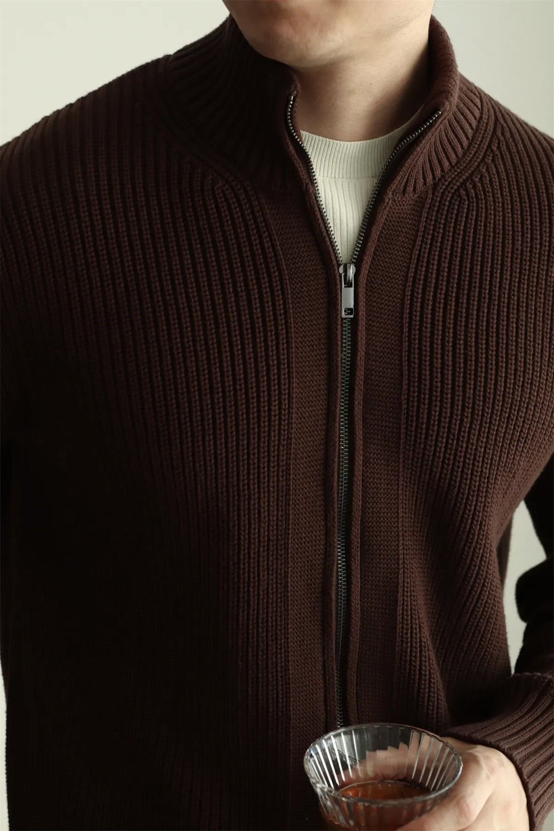 Jackson Herren Dual-Zip Strickjacke | Vielseitig & Funktional