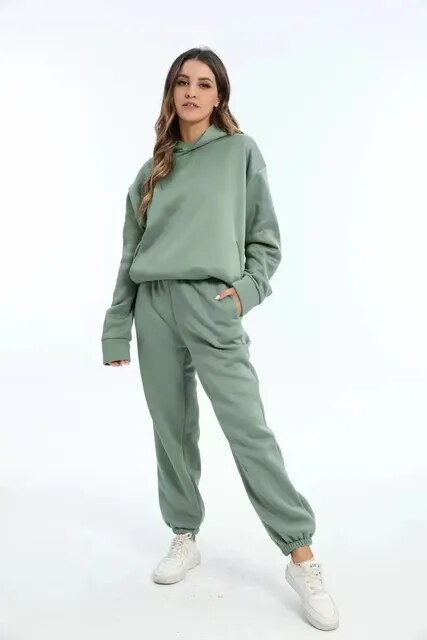 Vera Damen Jogginganzug | Kapuzenpullover & Komforthose