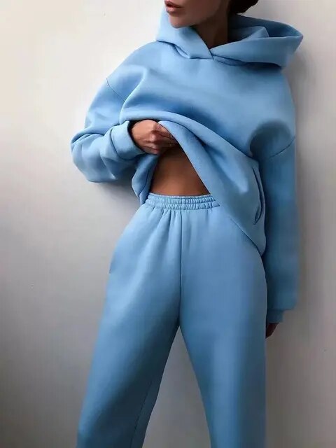 Vera Damen Jogginganzug | Kapuzenpullover & Komforthose