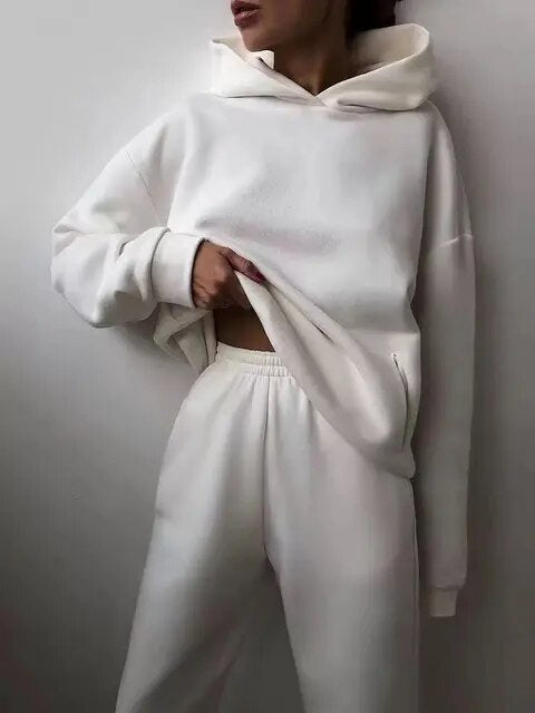 Vera Damen Jogginganzug | Kapuzenpullover & Komforthose