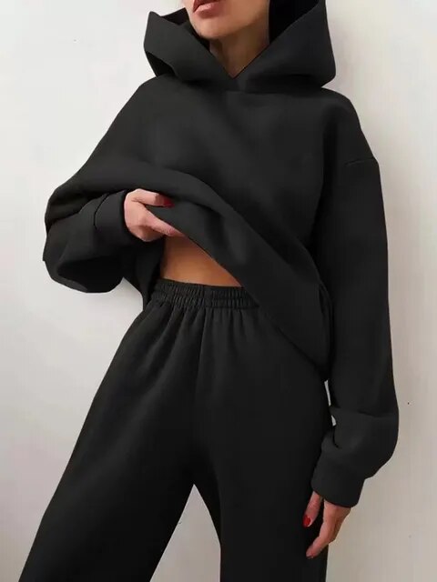 Vera Damen Jogginganzug | Kapuzenpullover & Komforthose