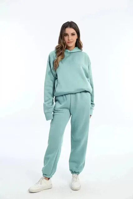 Vera Damen Jogginganzug | Kapuzenpullover & Komforthose