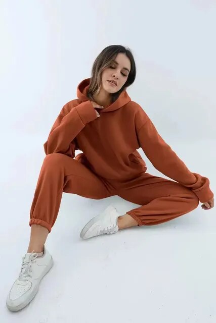 Vera Damen Jogginganzug | Kapuzenpullover & Komforthose