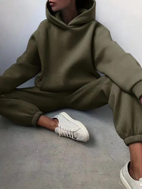 Vera Damen Jogginganzug | Kapuzenpullover & Komforthose