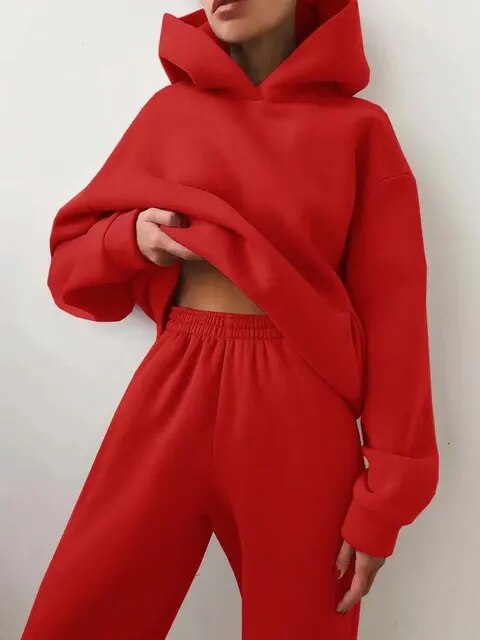 Vera Damen Jogginganzug | Kapuzenpullover & Komforthose