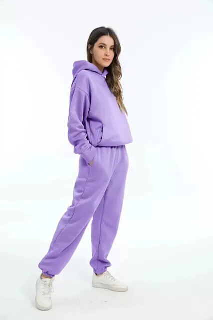 Vera Damen Jogginganzug | Kapuzenpullover & Komforthose