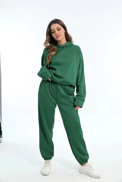 Vera Damen Jogginganzug | Kapuzenpullover & Komforthose