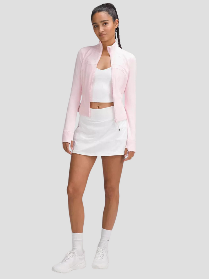 Jor Riset Women's Sport Jacket | Enganliegende Passform, Weicher & Stretchiger Stoff, Reißverschlusstaschen