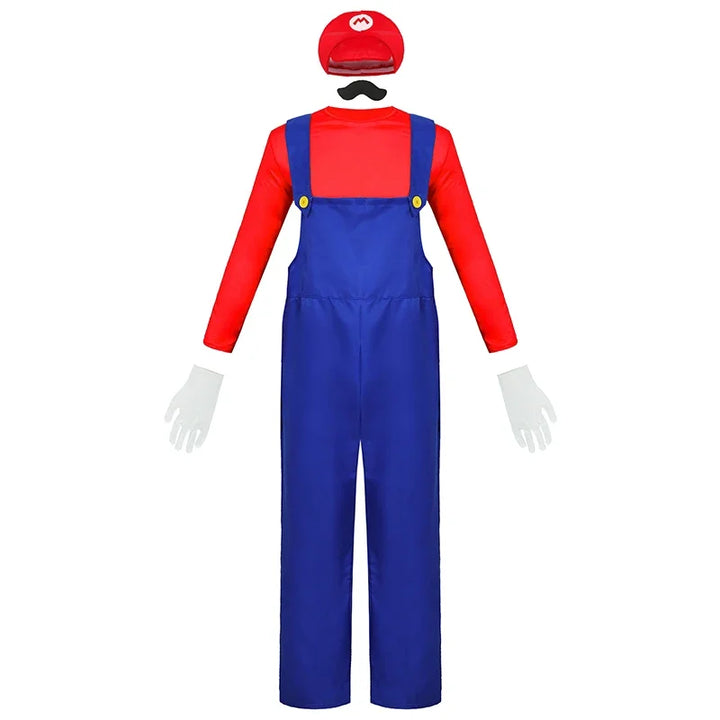 Klempnerkostüm Grün PixelPlay | Unisex Retro-Kostüm