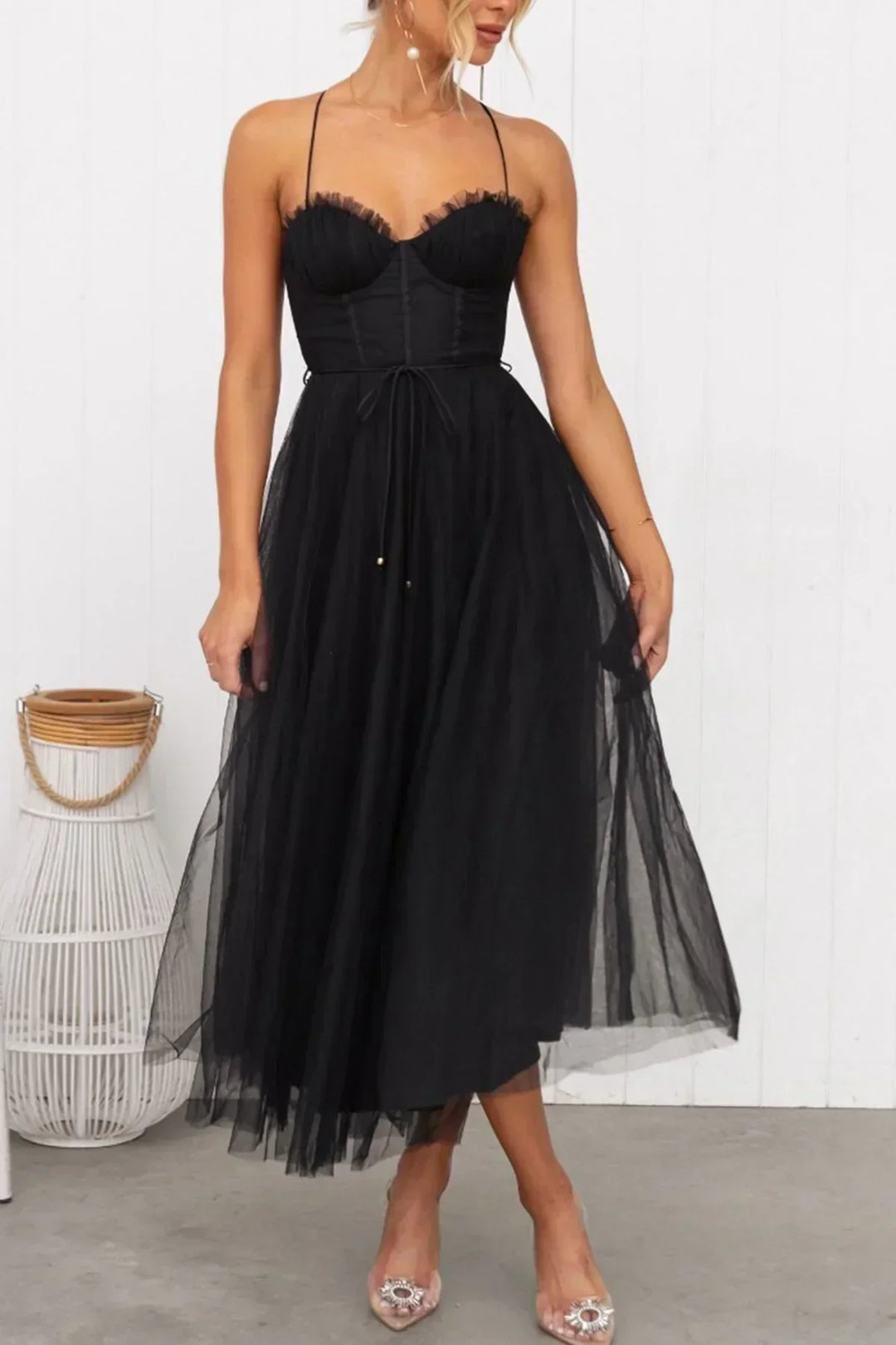 Alessia Mesh Corsagenkleid | Spitzenmieder für einen eleganten Look