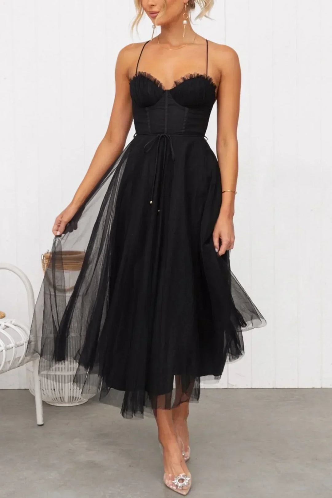 Alessia Mesh Corsagenkleid | Spitzenmieder für einen eleganten Look