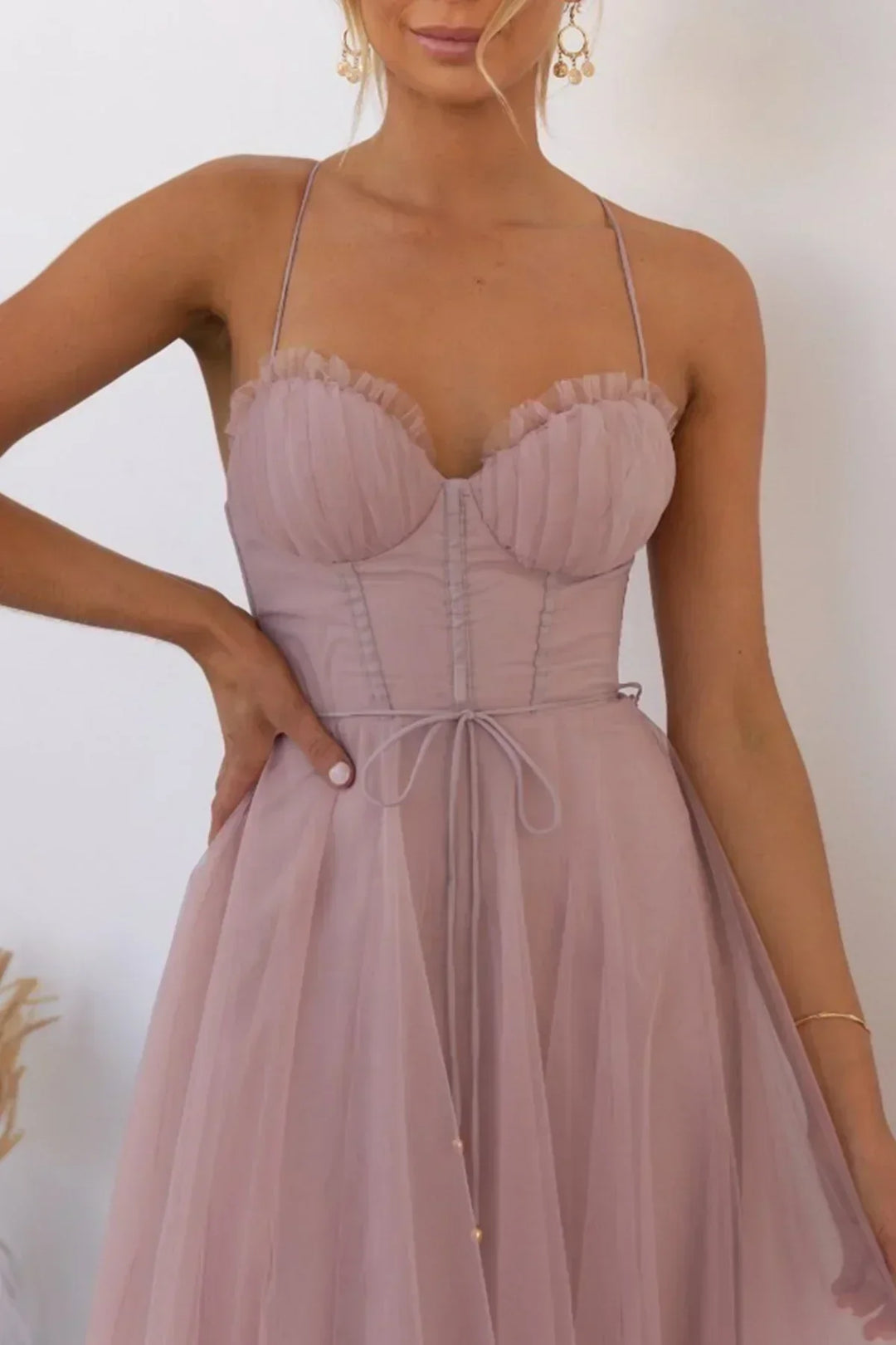 Alessia Mesh Corsagenkleid | Spitzenmieder für einen eleganten Look