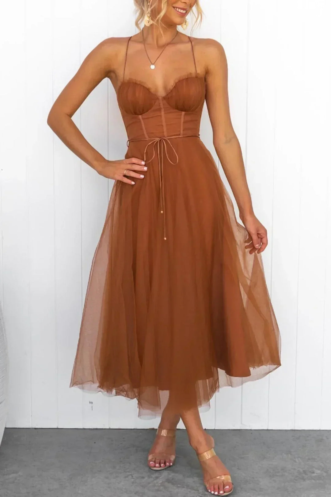 Alessia Mesh Corsagenkleid | Spitzenmieder für einen eleganten Look