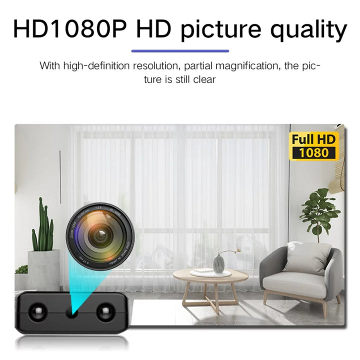 Wi-Fi HD Überwachungskamera | Nachtsicht, Weitwinkel, Bewegungserkennung