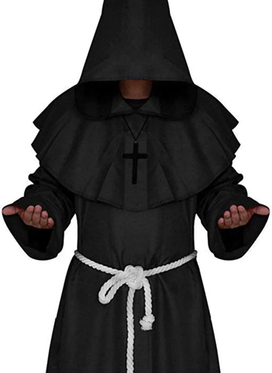 Mittelalterliches Mönchskostüm DarkHollow | Unisex Kapuze & Sweatshirt