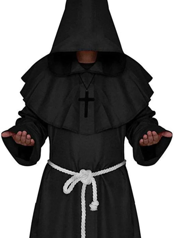 Mittelalterliches Mönchskostüm DarkHollow | Unisex Kapuze & Sweatshirt