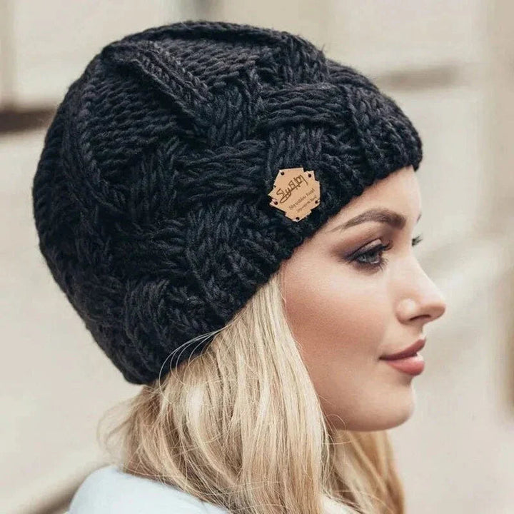 Women's Winter Beanie Chunky Knit Chunky | Acryl Stretch Soft Herbst