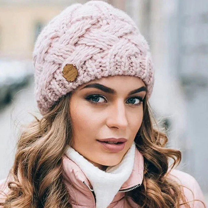 Women's Winter Beanie Chunky Knit Chunky | Acryl Stretch Soft Herbst