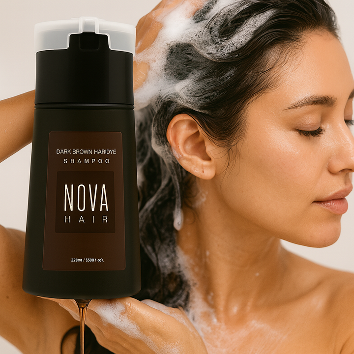 Shampoo mit natürlichen Farbstoffen | Glänzendes Haar & langanhaltende Farbe