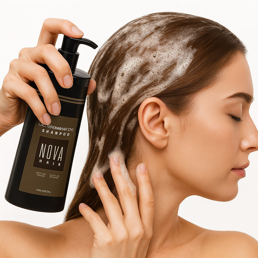 Shampoo mit natürlichen Farbstoffen | Glänzendes Haar & langanhaltende Farbe