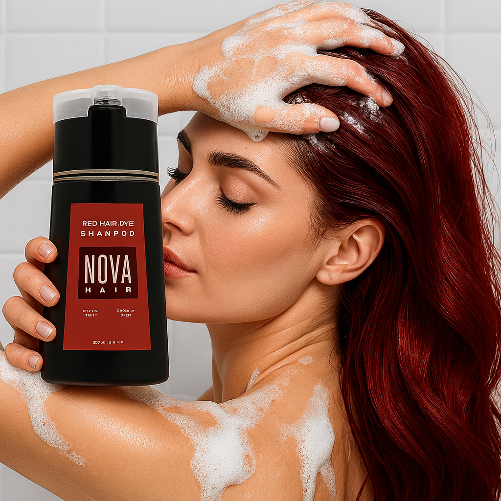 Shampoo mit natürlichen Farbstoffen | Glänzendes Haar & langanhaltende Farbe