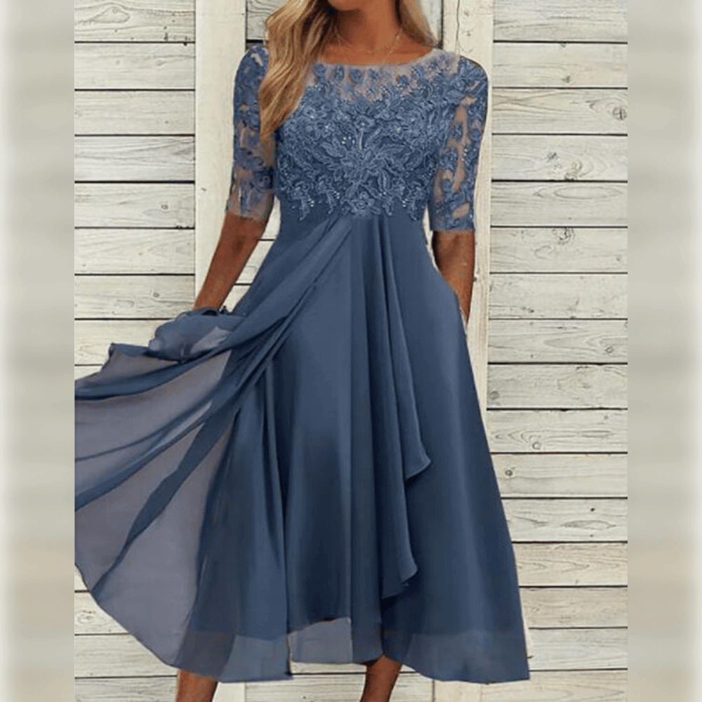 Jara Midikleid aus Spitze | Eleganz & Komfort