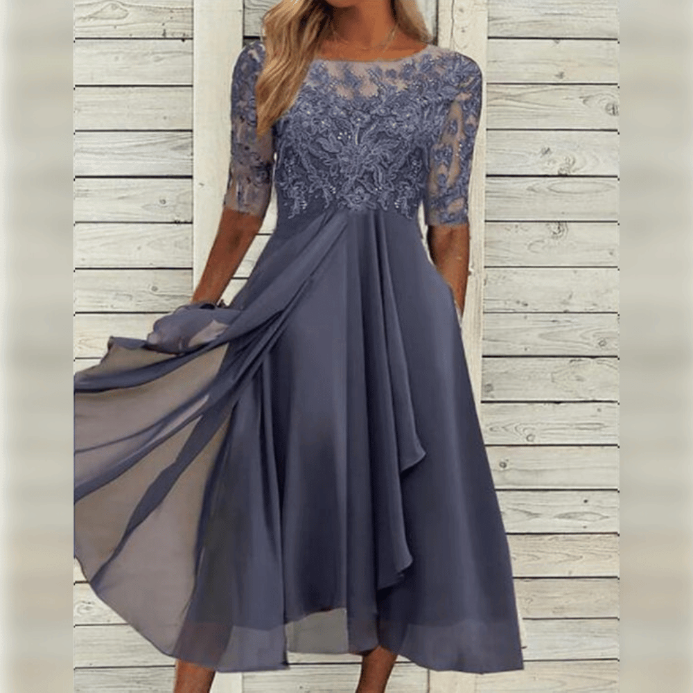 Jara Midikleid aus Spitze | Eleganz & Komfort