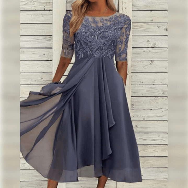 Jara Midikleid aus Spitze | Eleganz & Komfort
