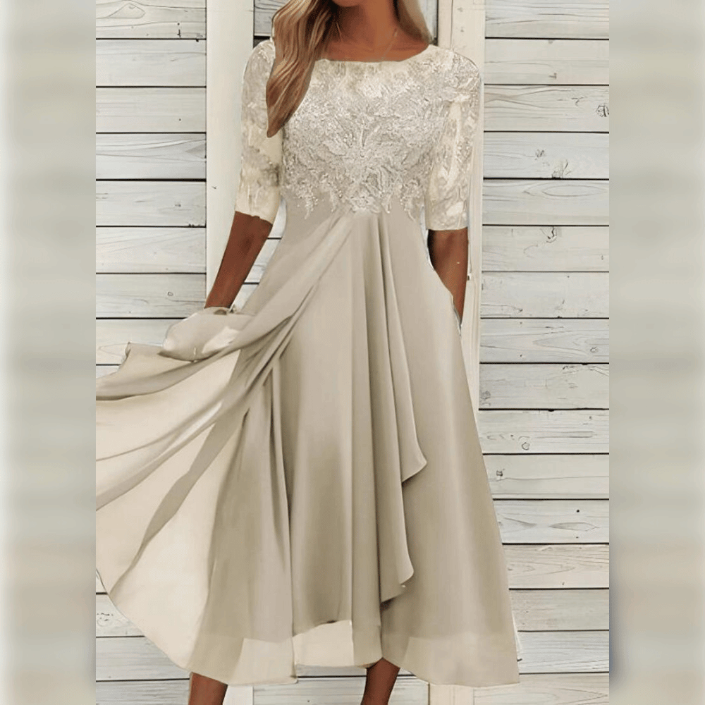 Jara Midikleid aus Spitze | Eleganz & Komfort