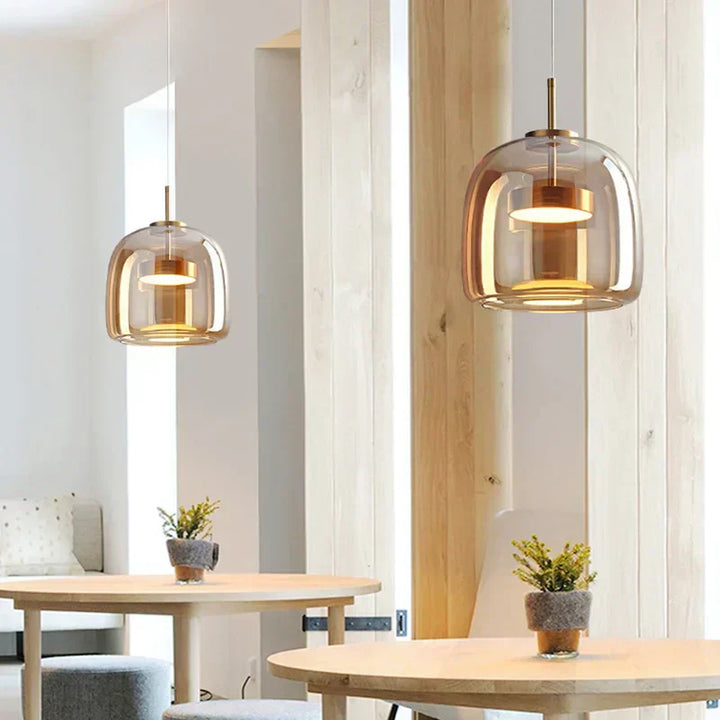 VitraLume - Elegante und moderne Hängeleuchte aus Glas