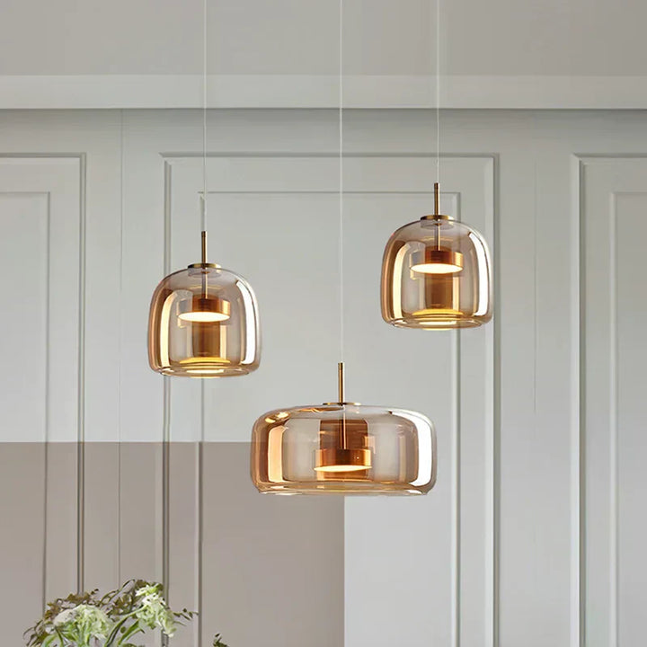 VitraLume - Elegante und moderne Hängeleuchte aus Glas