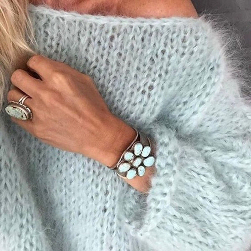 Inès Stylischer Strickpullover | Komfort und Eleganz für jeden Tag