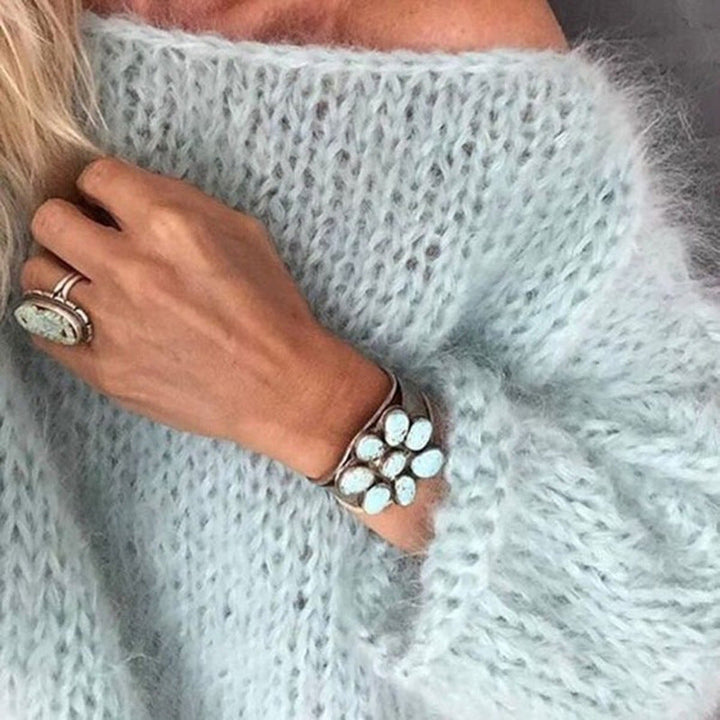 Inès Stylischer Strickpullover | Komfort und Eleganz für jeden Tag