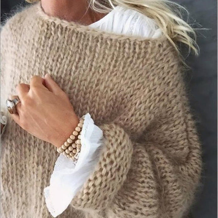Inès Stylischer Strickpullover | Komfort und Eleganz für jeden Tag